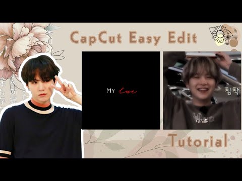 K-pop easy edit Tutorial (Capcut) #jx_sso