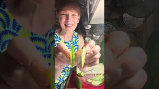 Cooking with Cindi - Creamy Cucumber Salad with Dill - V Slicer demo dill cucumbersalad