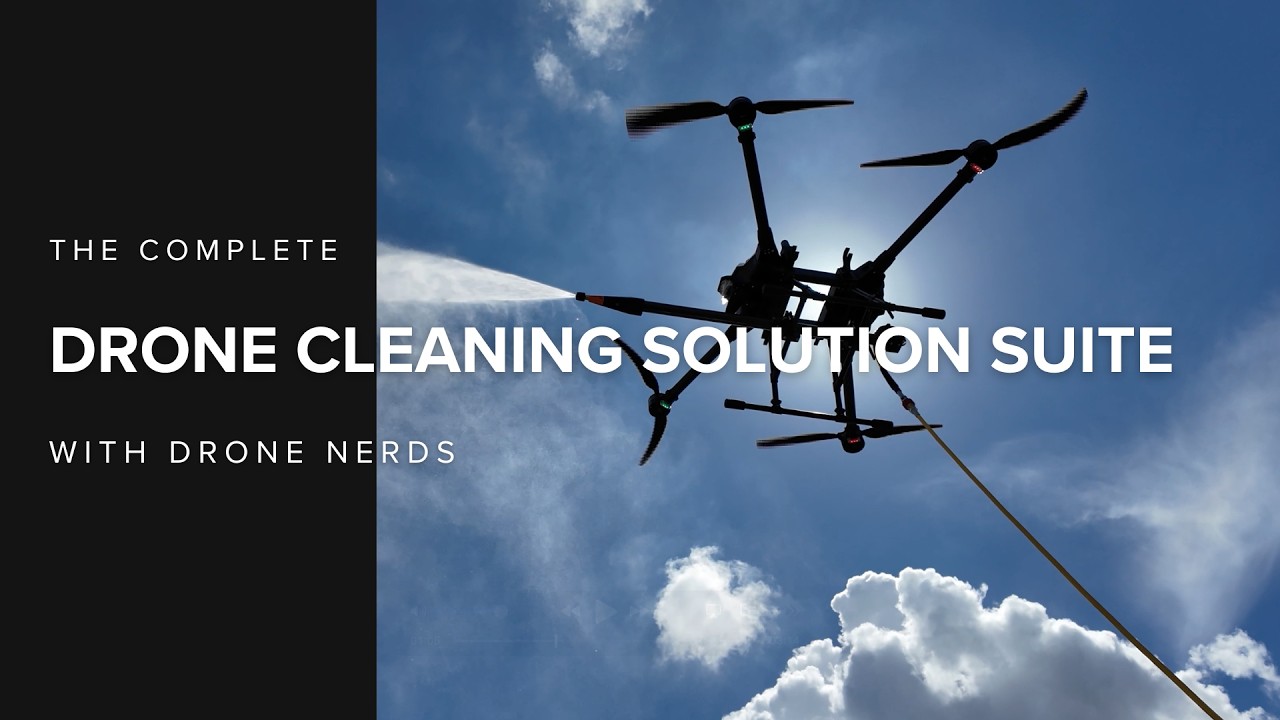 Drone Pressure Washing 101: More Than Just the Drone