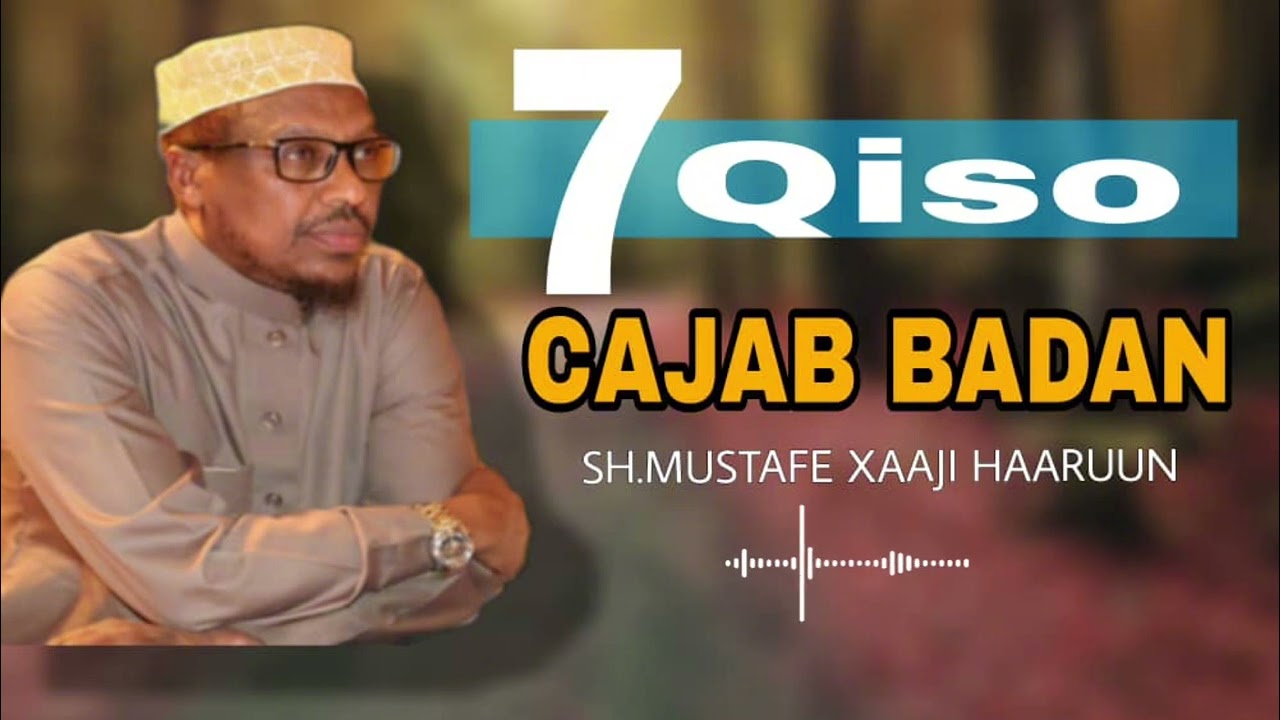 7 Qiso Ugu Cajabta Badan Oo Aad  Wax Badan Ka Faaidaysid || Sheikh Mustafe Xaaji Haaruun #wacdi 