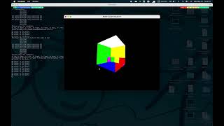 Rubik's Cube Solver Demo 02 (Visualizer)