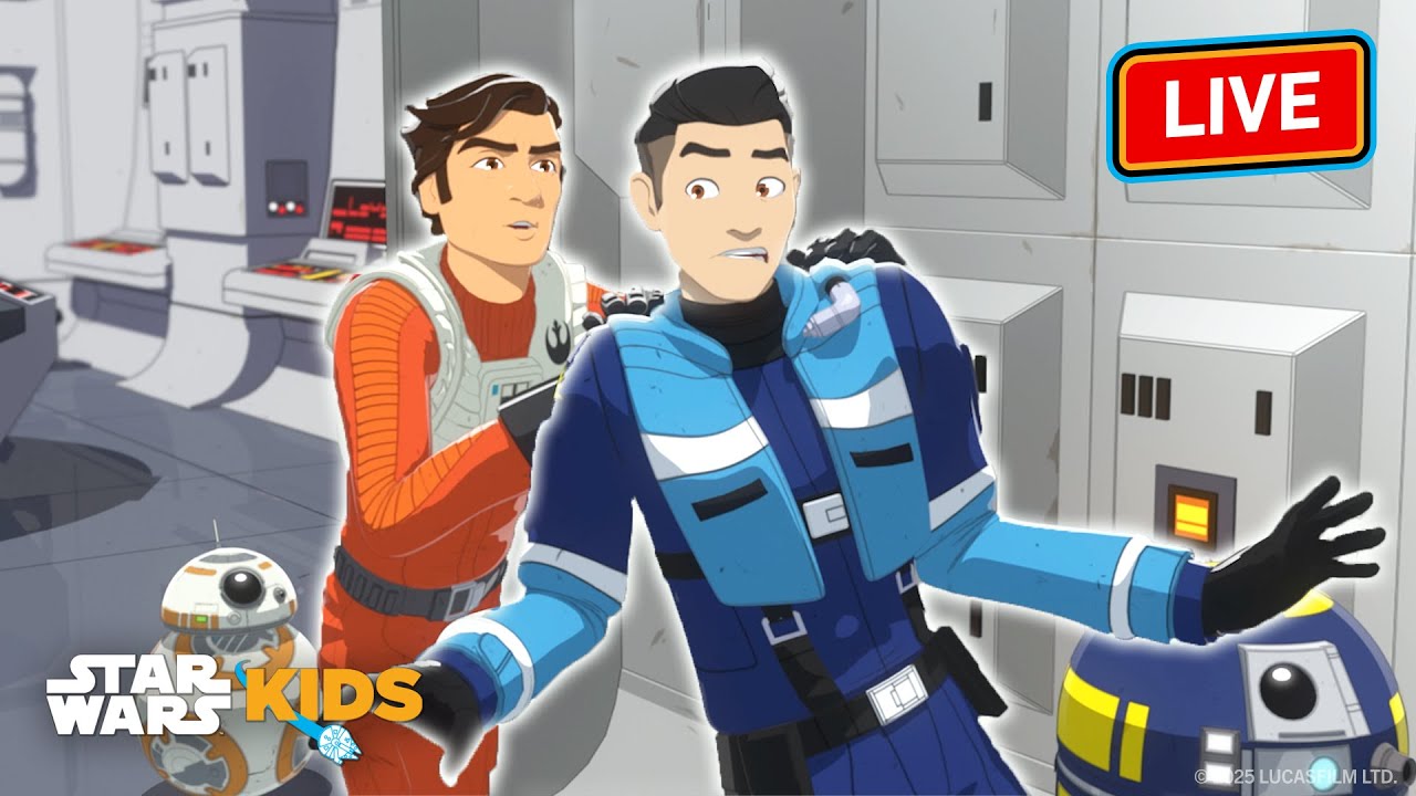 🔴 LIVE! 24/7 Star Wars Resistance Full Episodes 💥💪⚔️ | @StarWarsKids