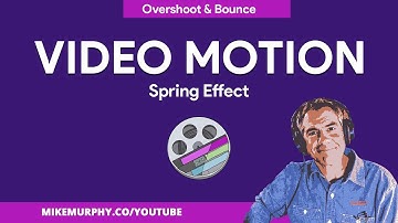 Screenflow 8: Video Motion & Spring Animation Effect (Overshoot & Bounce)