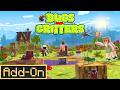 BUGS AND CRITTERS ADDON Adds Insects To Your Minecraft Survival Experience