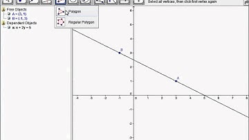 Tools of geogebra