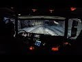 CV Driving Scania S520 - Snowy Nightride to Østby Customs