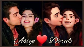 Asiye ❤ Doruk Çizgi film olsa! part 1‼️ #kardeşlerim #asdor #suburcuyazgıcoşkun #onurseyityaran