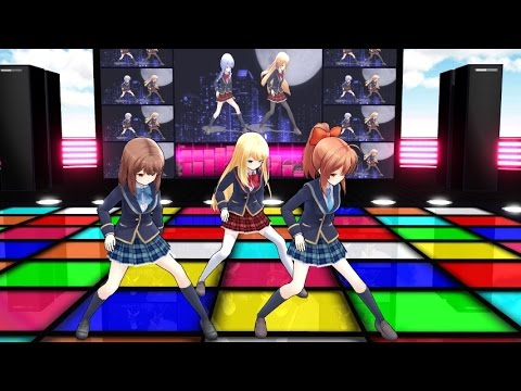 【MMD】FREELY TOMORROW＠ガールフレンド（仮） 《クロエ･ルメール＆椎名心実＆櫻井明音＆村上文緒＆望月エレナ》