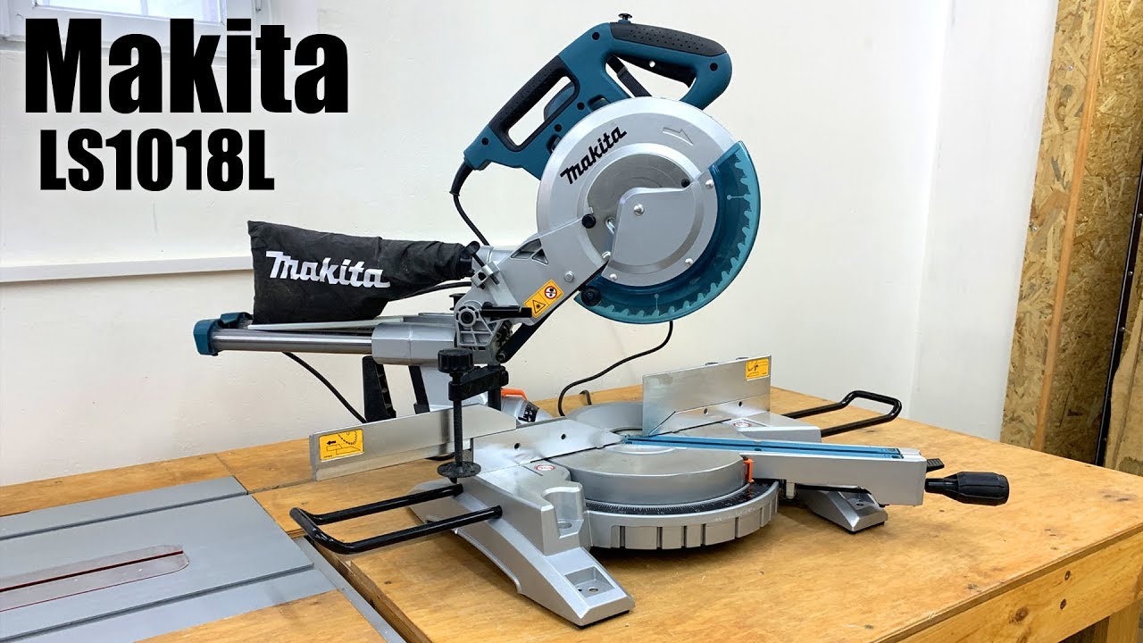 Unpacking my new miter saw Makita LS1018 L - YouTube