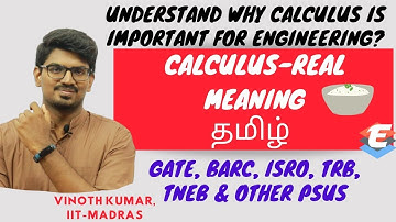 Engineering Mathematics: Real Meaning of Calculus | GATE, TRB, BARC, ISRO, IGCAR, and other PSUs