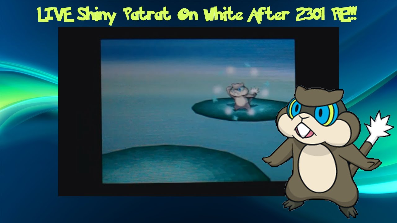 (ISHC 2014) LIVE!!! Shiny Patrat On White After 2301 RE!!!