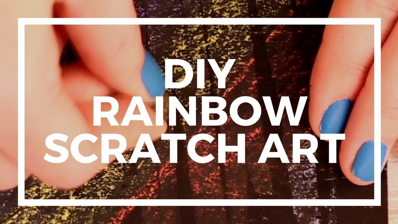 DIY Rainbow Scratch Art  Kaplan Early Learning Company