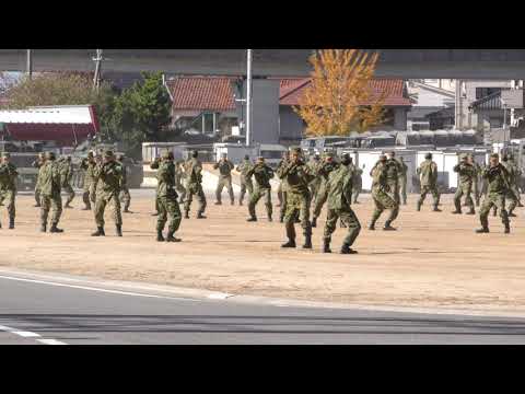 守山駐屯地格闘訓練(第十師団創立５６週年記念行事)2018,11,24