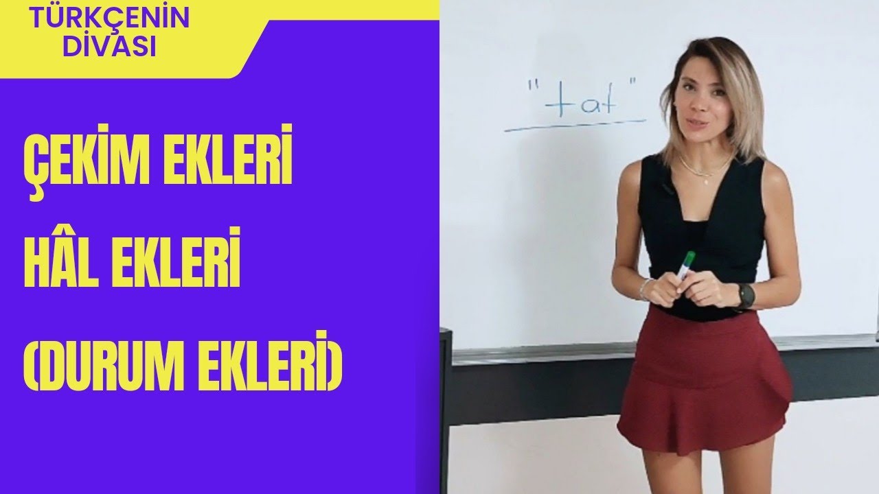 İSMİN HAL EKLERİ-AD DURUM EKLERİ