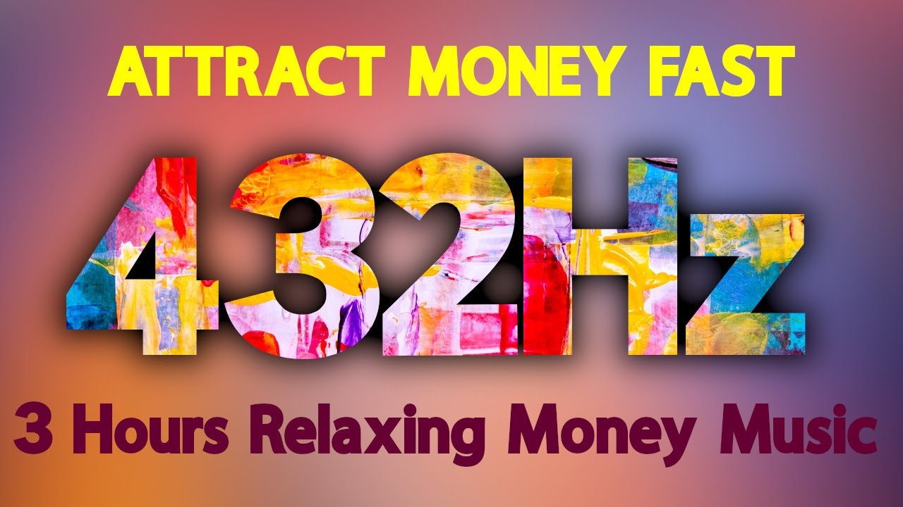 3 Hours Beautiful Relaxing Money Music @ 432Hz with Currency Sound : Attract Money While You Sleep