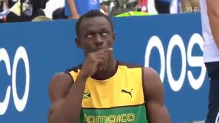 IAAF Athletics WC 2011 Daegu Men's 200m 1st Semifinal Usain Bolt