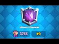 I finished 9th in the world in clash royale