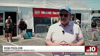 Barefoot Country Music Fest in NJ evacuated due to lightning