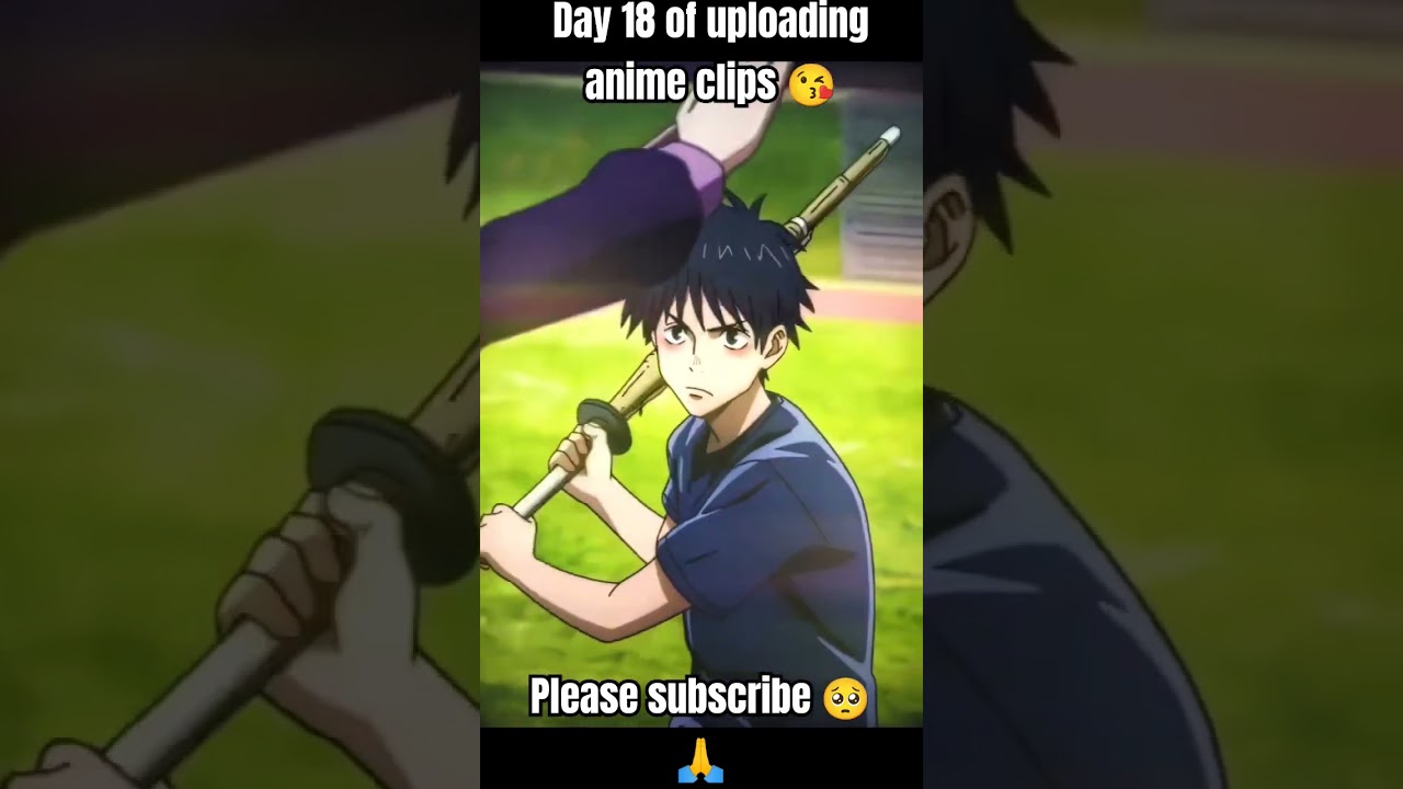 😘😍(18/30) of Posting Random30 day 30  Anime clips to Reach 1k Subscribers 
