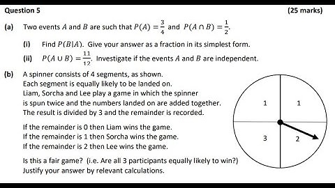 Q5 Solutions for Leaving Cert Honours Paper 2 2020