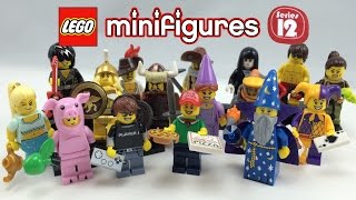 Minifigures Series 12 Review 71007 - YouTube