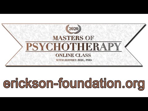 Masters of Psychotherapy Online 2020 featuring Viktor Frankl