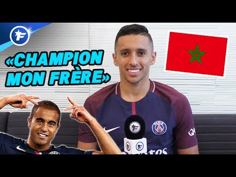 L'interview "champion mon frère" de Marquinhos (Maroc, Lucas, Serge Aurier)