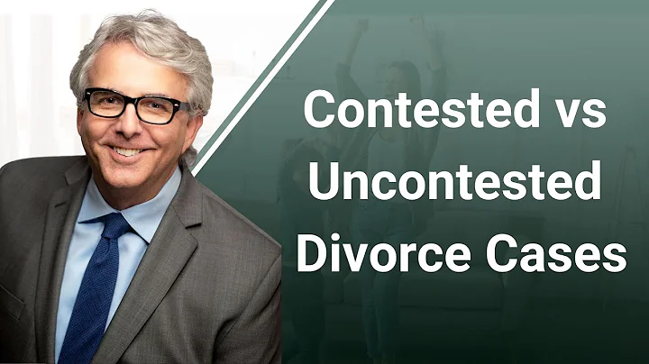 Contested Vs Uncontested Divorce Cases - Final Judgment in Divorce | Family Law Attorney California