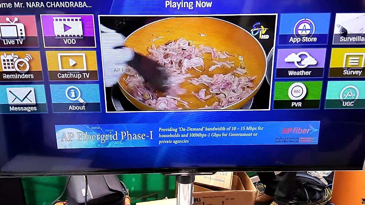 AP FIBER GRID PROJECT EXHIBITION IN ISC 2017