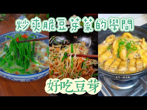 教你炒出爽脆多汁的豆芽菜