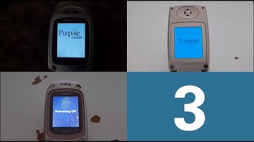 Cell Phone Startup/Shutdown Collection (PART 3)