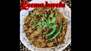 Qeema karelay recipe | قیما کریلے  | कीमा करेले | homefoodstation