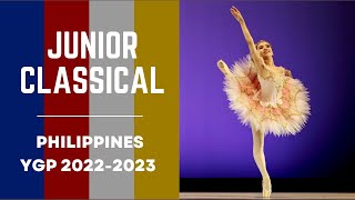 BALLET - LIVE - Youth Grand Prix PHILIPPINES - 2022-2023 Season - Junior Classical Category