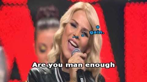 C C  Catch   Are You Man Enough Karaoke   Lyric   New Wave