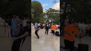 Dance Show In Front of The Eiffel Tower, Paris, France