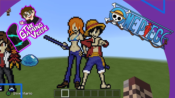 One Piece Skull Pixel Art Minecraft Map