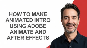 How to Make Animated Intro Using Adobe Animate and After Effects - KevinHowTo