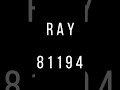 I made a Ray edit :’) || FLASHING LIGHTS || I’m definitely getting copyrighted lol