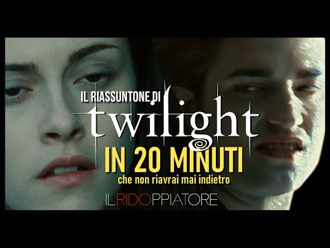 Il RIASSUNTONE PALLIDO e poco BRILLANTE di TWILIGHT🎃#ilridoppiatore