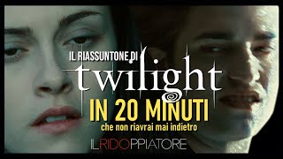 Il RIASSUNTONE PALLIDO e poco BRILLANTE di TWILIGHT🎃#ilridoppiatore