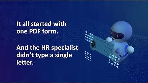 RPA HR Use Case | Automate New Employee Onboarding | Micro Focus RPA