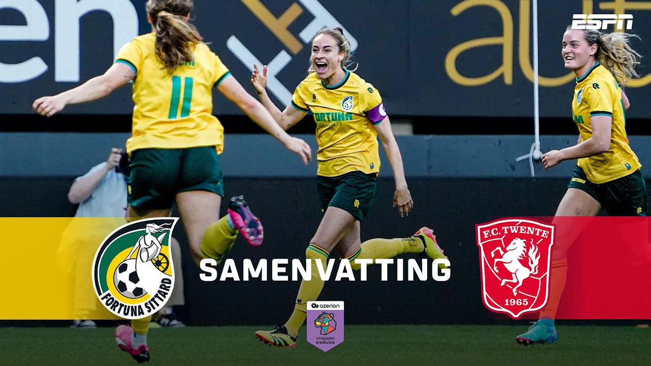 Bezwijkt TWENTE hier onder de TITELDRUK?! 😬🔴 | Samenvatting Fortuna Sittard (v) - FC Twente (v)