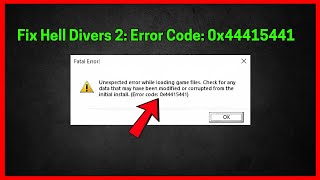 Hell Divers 2: Error Code: 0x44415441 (Quick fix) - YouTube