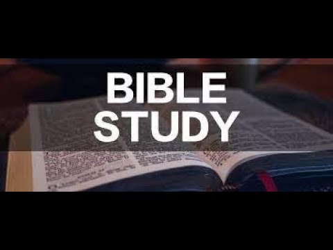 Kingstown Church Congregational Bible Study - Tuesday, April 21st, 2026, at 5:00p.m.