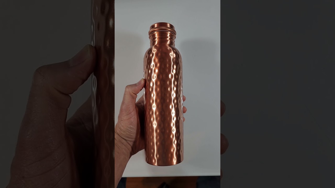 In Hand Review of Kosdeg Copper 34 Oz Water Bottle