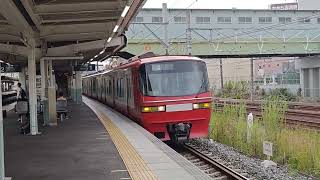 【フルHD】名古屋鉄道名古屋本線1200系(快特) 神宮前(NH33)駅発車 1