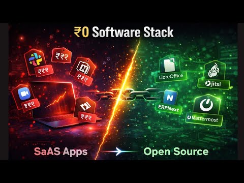 Replace 90% of Your Paid Software with Free Open Source Tools - YouTube