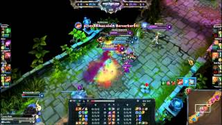 Teemo Quadra Kill