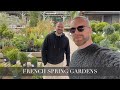 French garden centre tour  spring in france  charente living