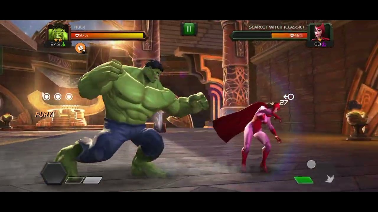Hulk Vs Scarlet Witch Best Game Video For children kids 4k video 4k